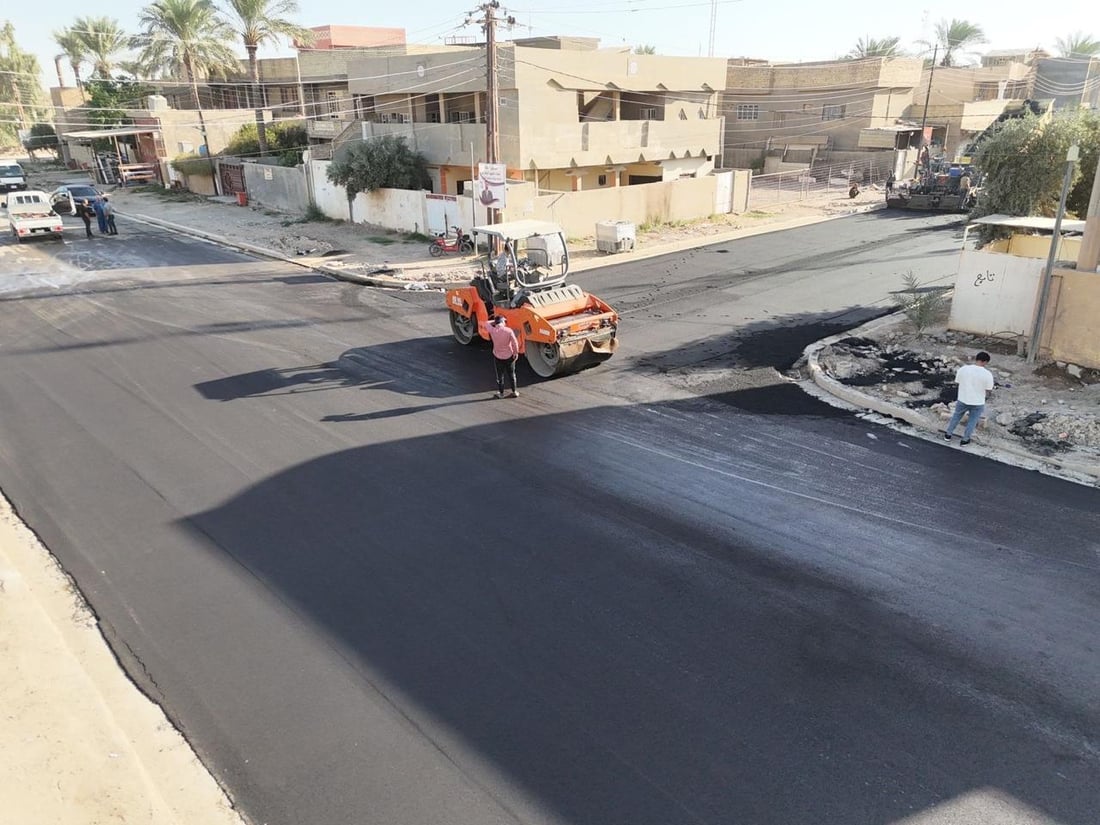 صور من الطارمية: إنجاز 4 مشاريع خدمية جديدة ومواصلة العمل بـ5 أخرى