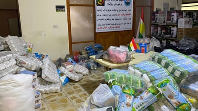 لە قەزایەکی بچوک هاوکاری و کۆمەکێکی گەورە