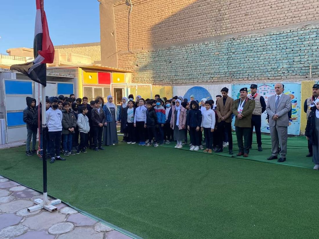 صور: الشرطة المجتمعية تجري جولة في مدارس السماوة للتحذير من المخدرات