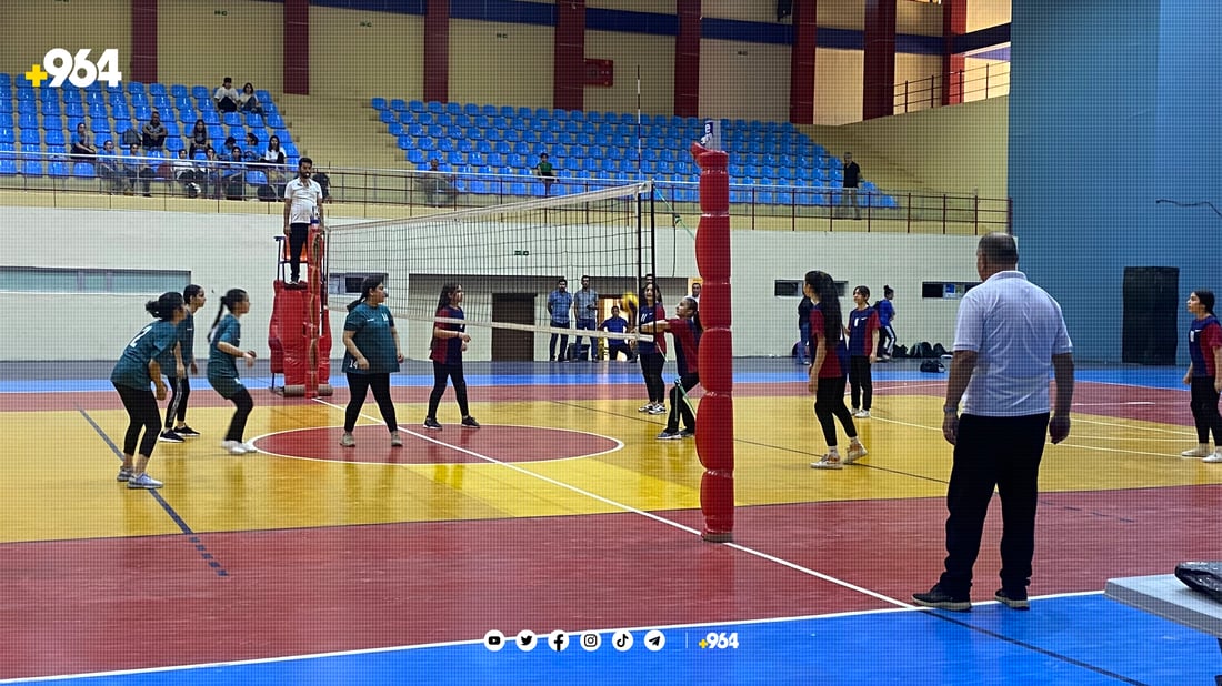 لە سلێمانی خولی بالەی لاوانی عێراق دەستی پێکرد