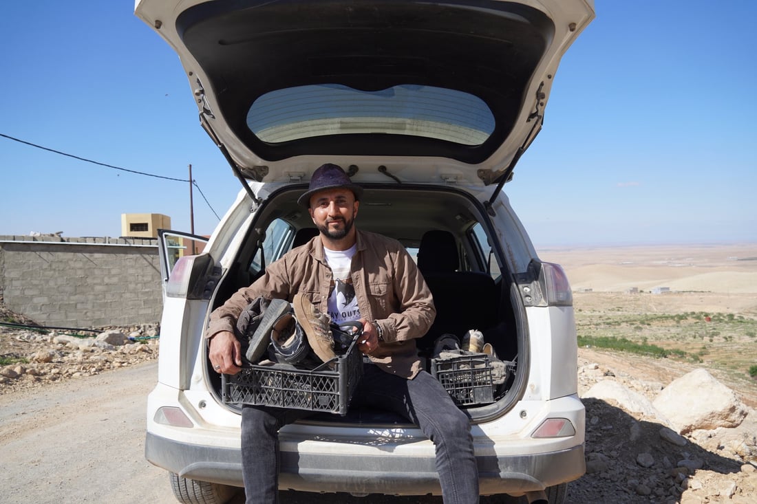 له‌ ئه‌ڵمانیا پێڵاوى‌ به‌جێماوى ئاواره‌ ئێزدییه‌كان ده‌كرێته‌ پڕۆژه‌یه‌كی هونه‌رى