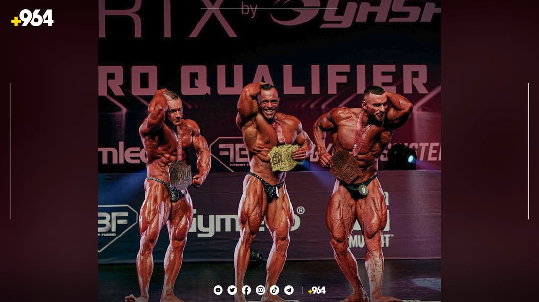 ئازاد حەمزە، پاڵەوان و راهێنەری لەشجوانی