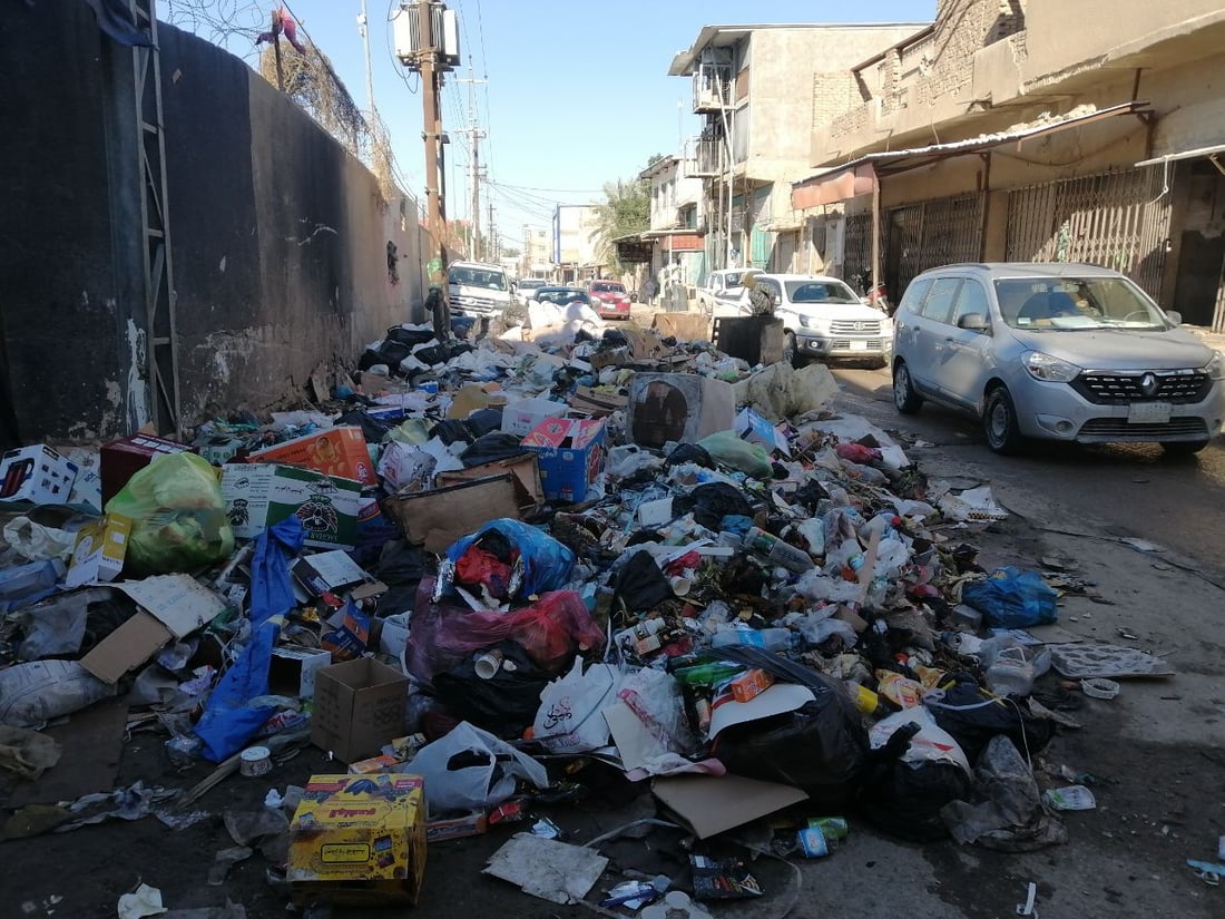 صور: الخدمات تغطي 12% فقط من الحلة والبلدية تبرر بـ 4 أسباب  