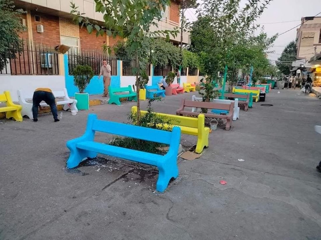 ژیانەوەی سەیدسادق کورسی و دیوارەکانی کۆڵانێکی رەنگ رێژکرد