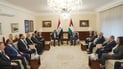 الزيدي للرئيس الفلسطيني: ضرورة التنسيق الدولي لإعادة كافة الحقوق لأصحابها