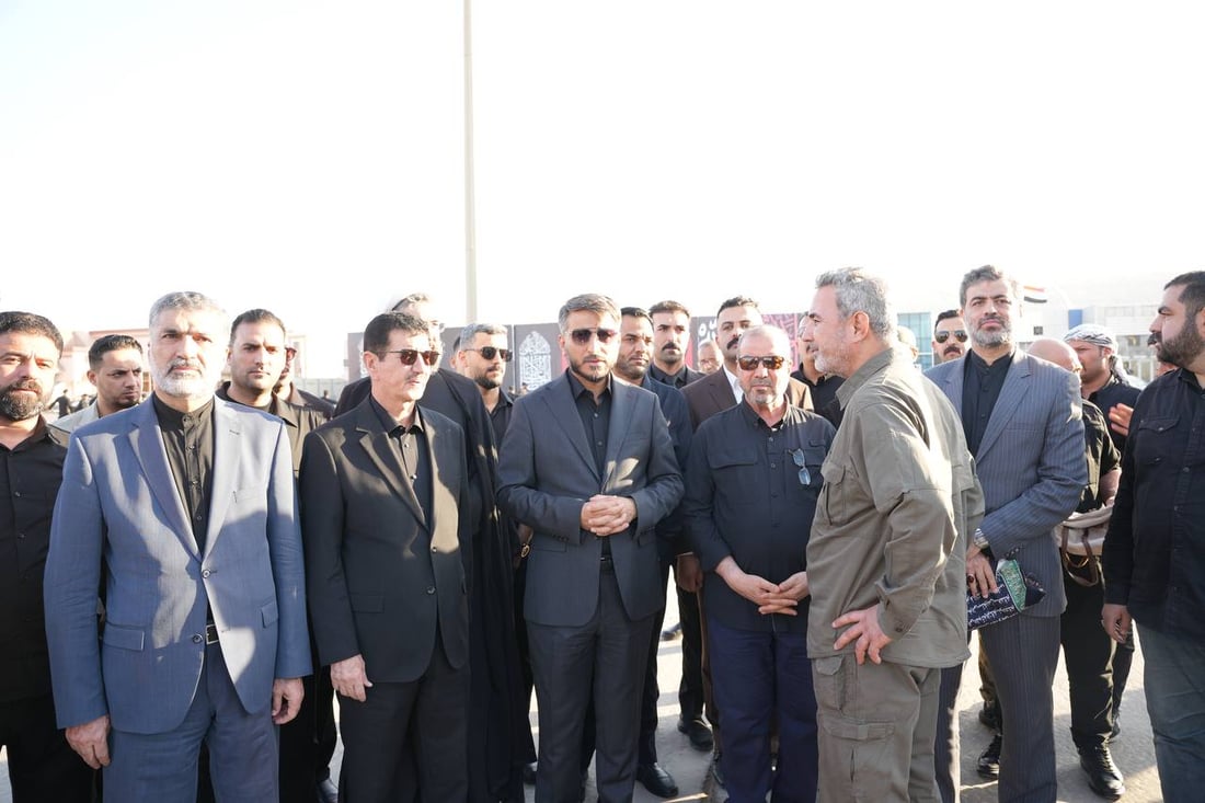المسؤولون العراقيون رافقوا نعش خامنئي حتى لحظة الإقلاع إلى مشهد