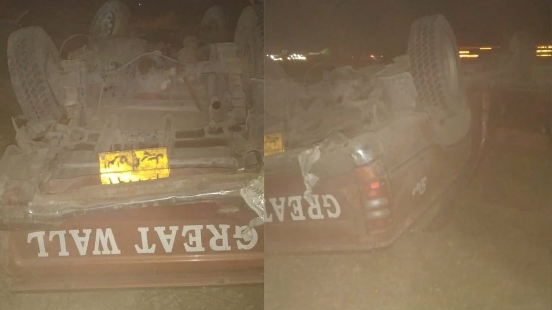 رووداوێکی هاتوچۆ چوار برینداری لێکەوتەوە