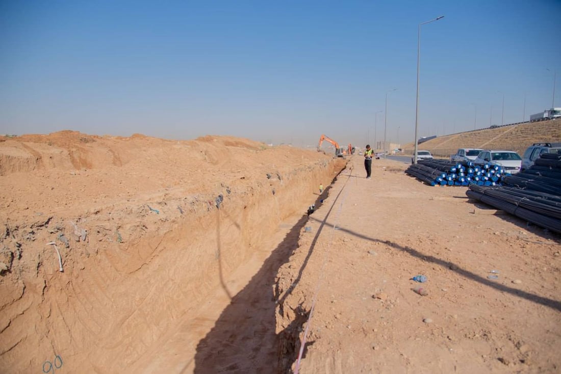 شارەوانی عەزمی جەزم کردووە؛ كاره‌كانی پڕۆژه‌ خزمەتگوزارییەکەی باغلومناره چڕتر ده‌كرێنەوە