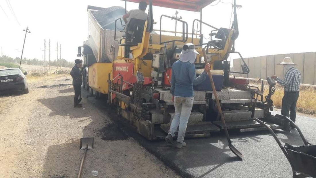 قرب الزاب الصغير.. الطريق إلى سد الدبس اصبح جاهزاً والموارد المائية “بلطت” 2 كم