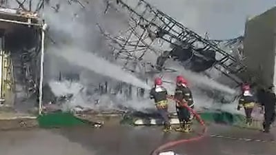 فڕنێک لە هەولێر ئاگرى گرت