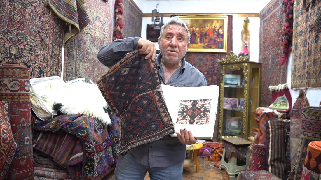In Mosul’s Saray Market, buyers drawn by rugs woven with history