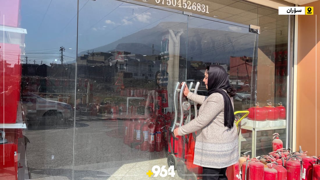 15 ساڵە خەریکی کوژاندنەوەی ئاگرە