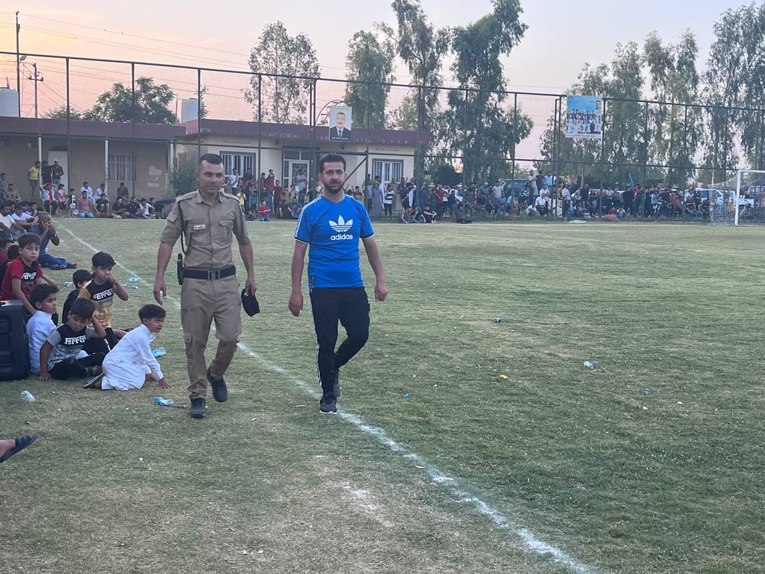 صور: مباراة مثيرة وشغب جماهيري في ختام بطولة داقوق.. طيار ينتزع الكأس من النصر