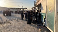 صور: 90 ألف زائر إيراني دخلوا العراق عبر زرباطية منذ بدا...