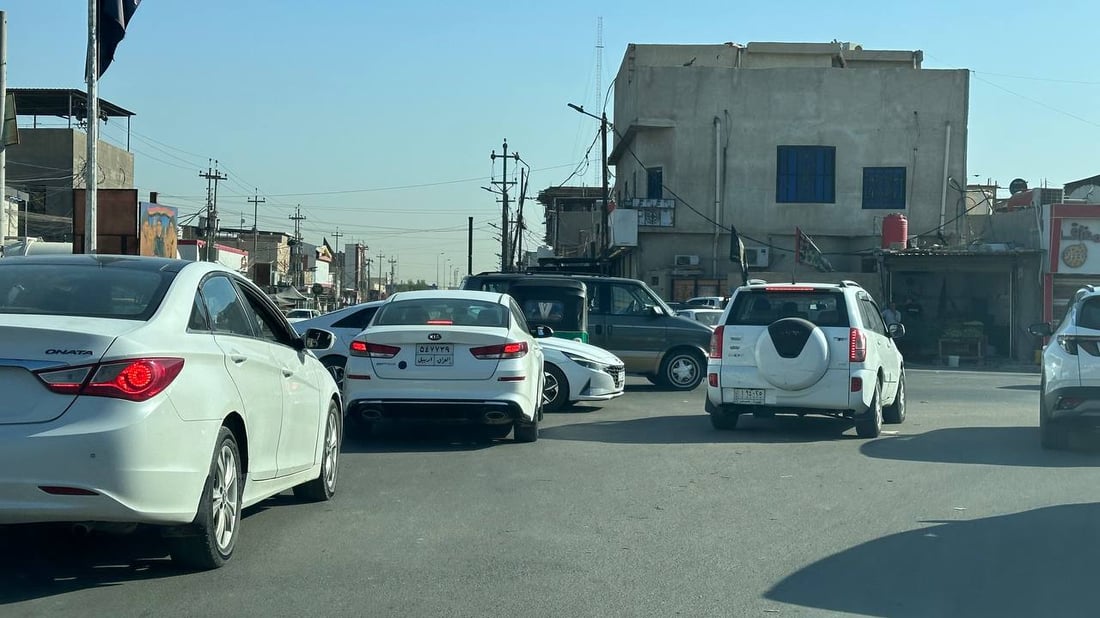 زحام خانق في شوارع البصرة.. انتهت العطلة وأعمال الصيانة فاقمت الأزمة (صور)