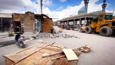 فيديو من كربلاء: ضريح الحر الرياحي يتنفّس.. البلدية “طحنت” البسطيات ولن تتوقف