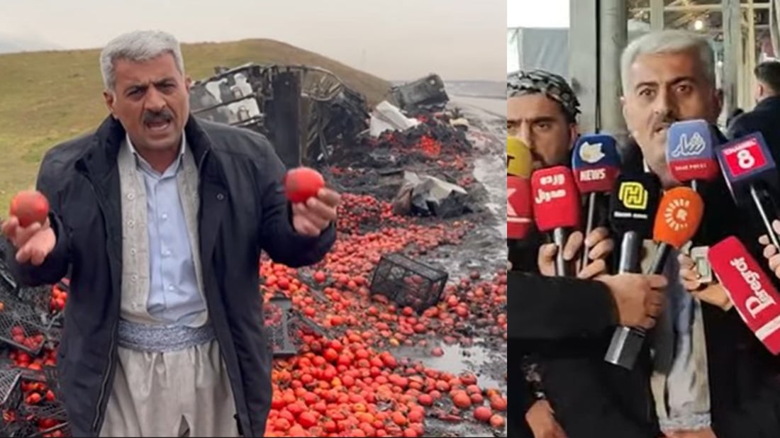 “ئەو بارهەڵگرەی میدیاکار و هاوڵاتییەکەی کوشت تەماتەی قاچاغی پێ بوو”