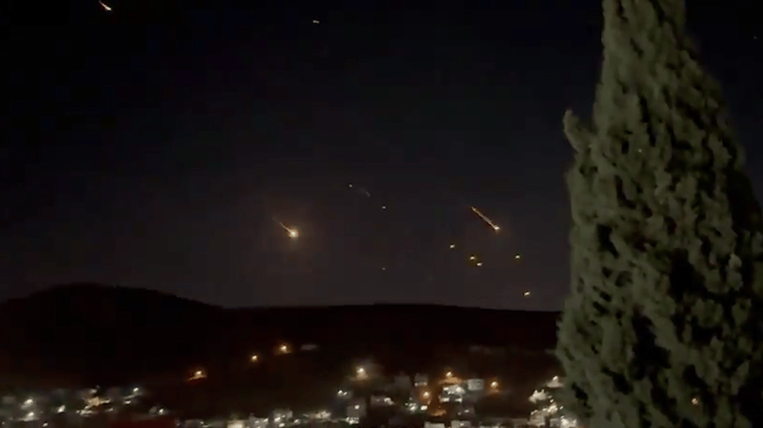 ئێران موشەکبارانی ئیسرائیلی دەستپێکرد