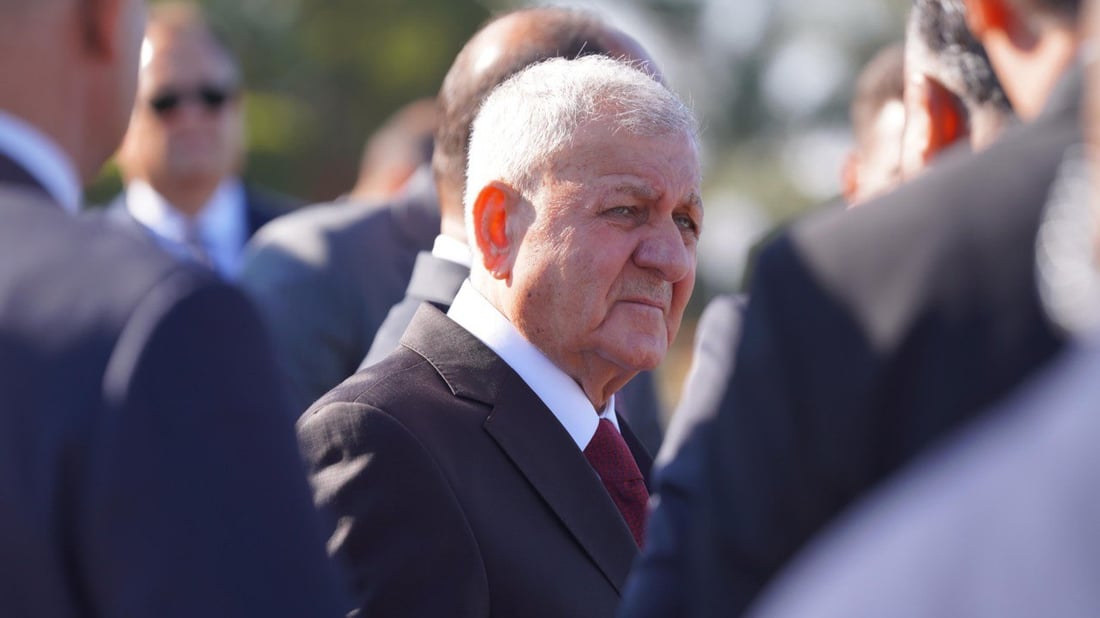 الرئيس رشيد يعزي المرجع علي السيستاني بوفاة عقيلته