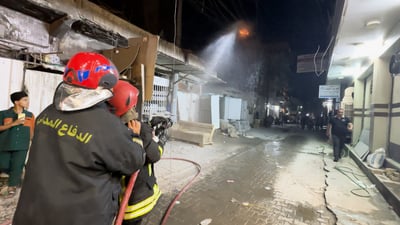 فيديو: لحظة تدخل رجال الإطفاء في الحرية.. أسلاك “الظفيرة” تحترق يومياً