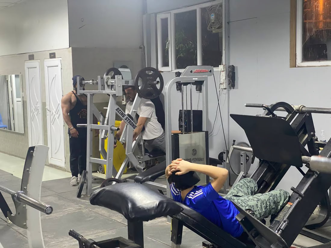Gyms in Hit see a surge in members preparing to join the security forces