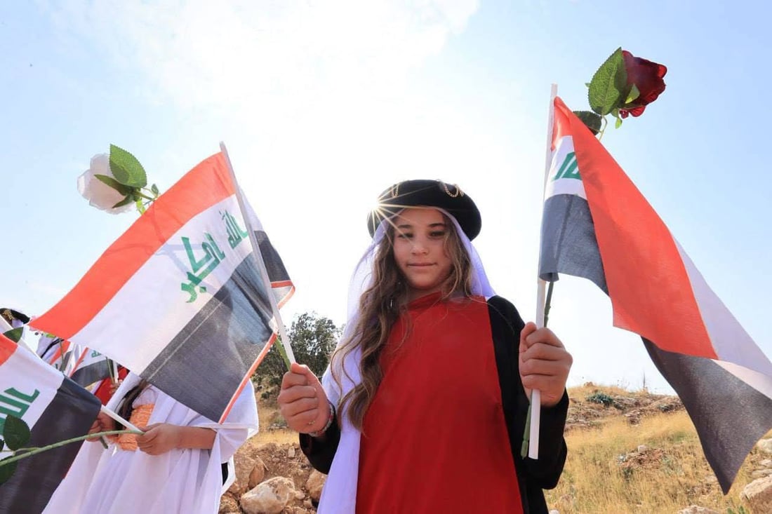 جبل سنجار بيد الجيش العراقي.. صور من مراسم دمج “اليبشة” بالأجهزة الأمنية