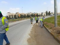 ژمارەیەک شەقامی هەولێر لە قوڕولیتە پاککرانەوە