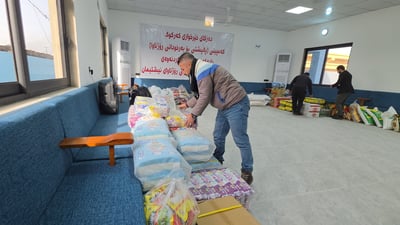 “ژمارەیەک گەنج دوای گەیاندنی هاوکاری بۆ کەمپینەکە بەڕێدەکەون بۆ رۆژئاوا”