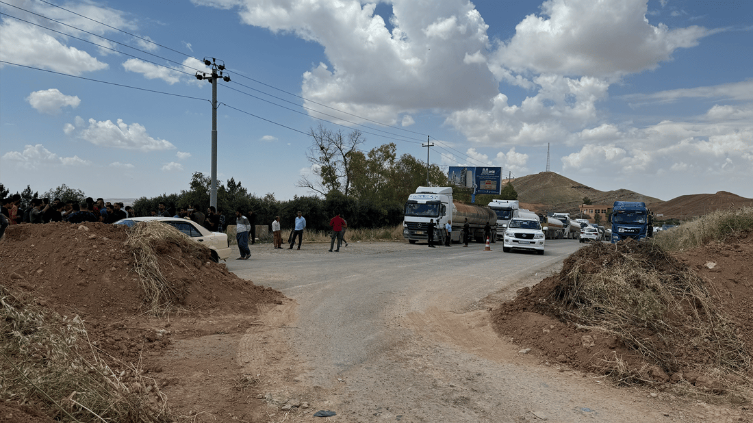 بارهەڵگرەکانی بازگەی تۆپزاوە گەڕانەوە بۆ هەولێر