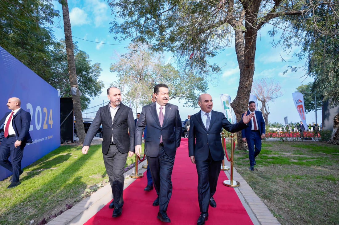 السوداني يطلق مشروع توسعة شارع أبو نؤاس وجسر الجادرية الجديد (صور)
