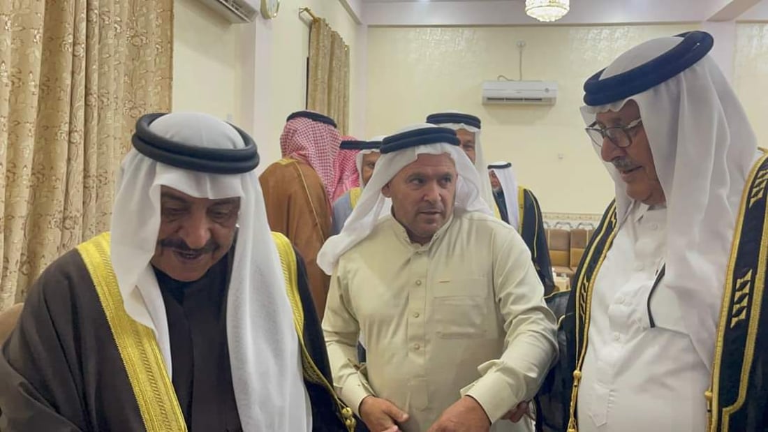 أمير دليم ينصب صادق المحراب شيخاً للقبيلة في مناطق شمال وغرب نينوى خلفاً لوالده