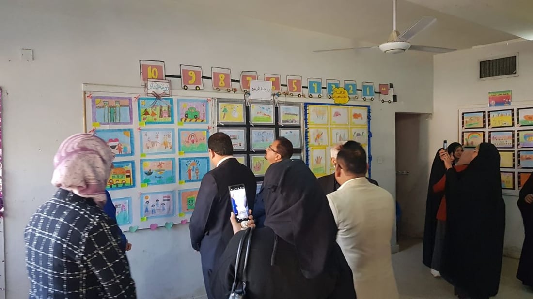 لارا فازت بالمركز الأول ثم غيث.. 50 طفلاً من المسيب تنافسوا في الرسم من 14 روضة