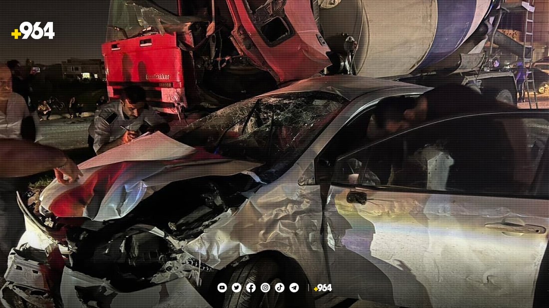 لە رووداوەکەی دوێنێ شەوی هەولێر 21 ئۆتۆمبێل زیانی بەرکەوتووە