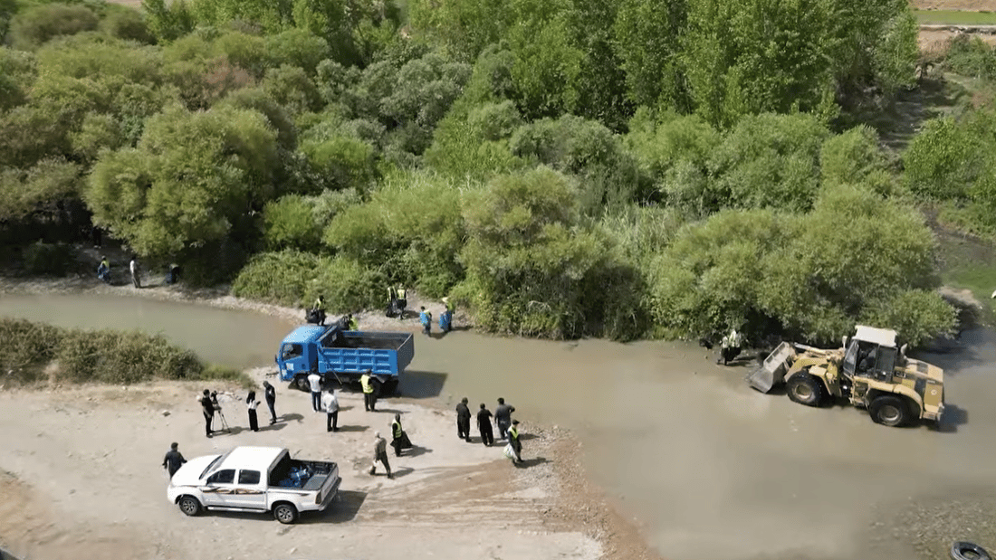 رووباری سیروان بووە خێر و بەرەكەت بۆ باخچەکانى دەربەندیخان
