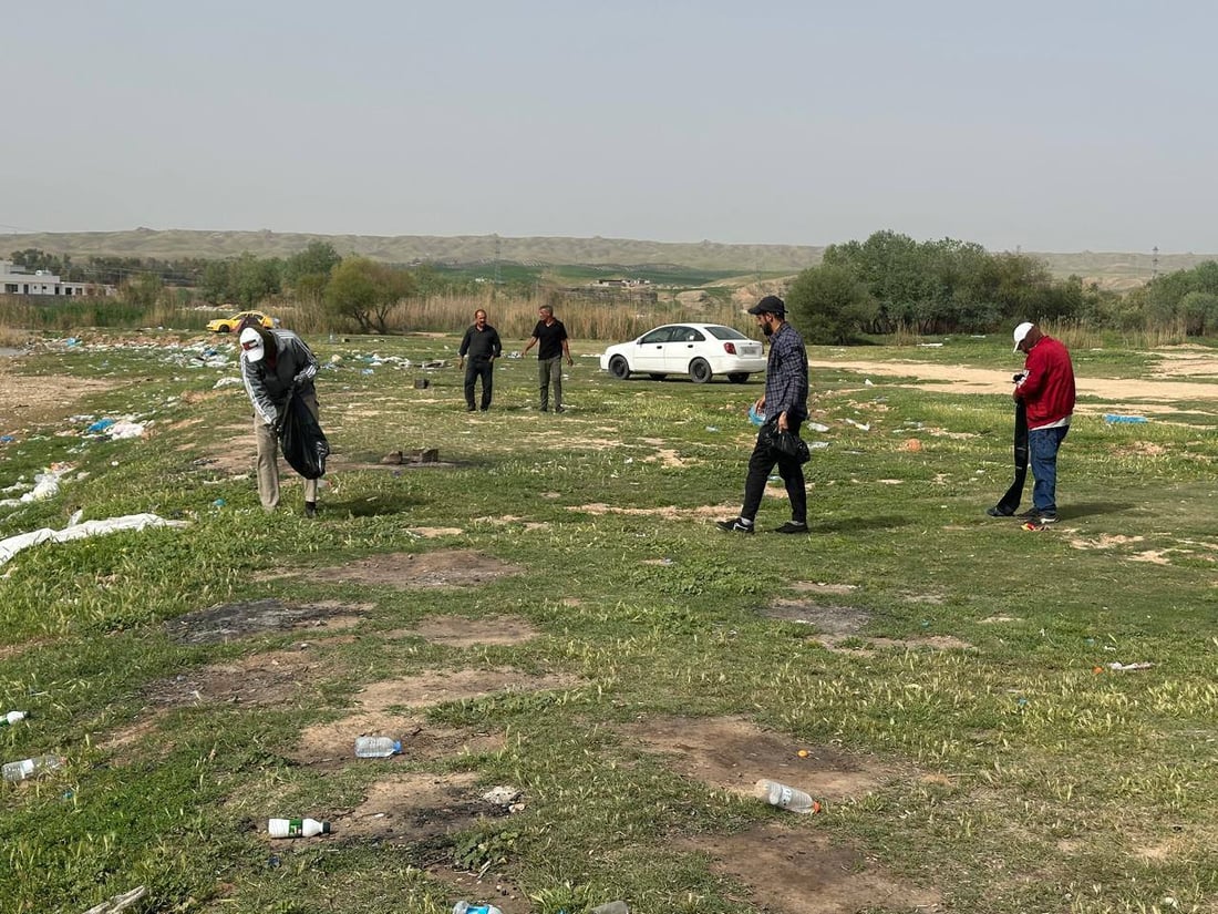 هه‌ڵمه‌تى خاوێنكردنه‌وه‌ى زێی بچووك له‌ ناحیه‌ى پردێ به‌ڕێوه‌چوو