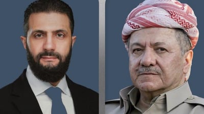 بارزانى و شەرع بە تەلەفون قسەیان کرد