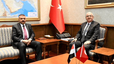 Iraqi, Turkish ministers discuss strengthening security cooperation and border protection