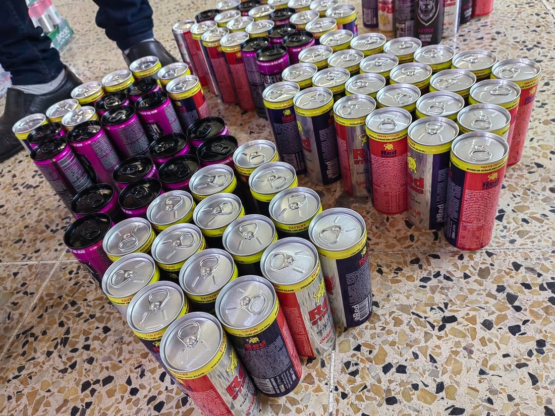 لە قوتابخانەکانی رانیە دەستبەسەر بڕێکی زۆر خواردنەوەی وزەبەخشدا گیرا