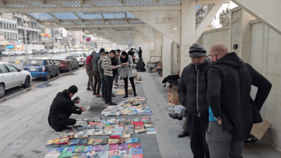 Affordable books and cultural gatherings keep Mosul’s Book Street alive