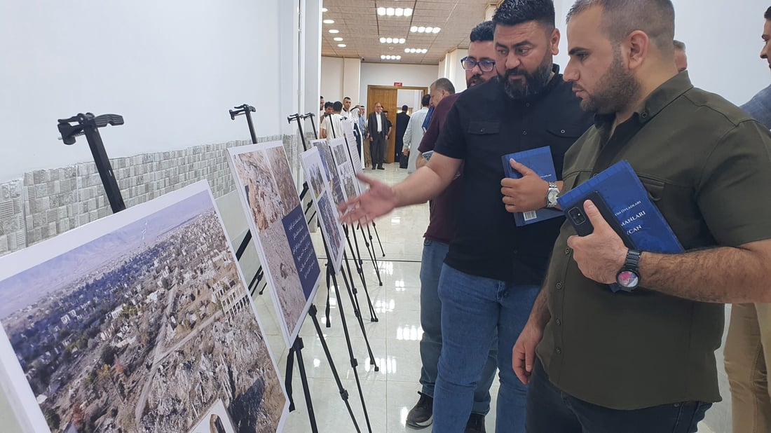 عسكروف يحتفل في تلعفر بكتاب عن المشترك التركماني بين العراق وأذربيجان (صور)