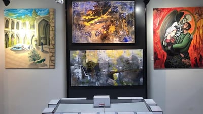 Exhibition for 17 artists at Wasit university