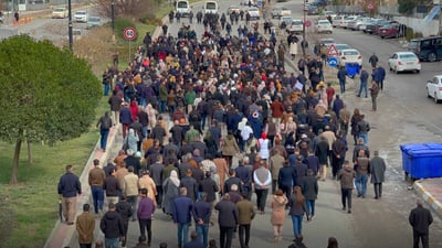 خۆپیشاندانی مامۆستایانی ناڕازی سلێمانی بەردەوامە