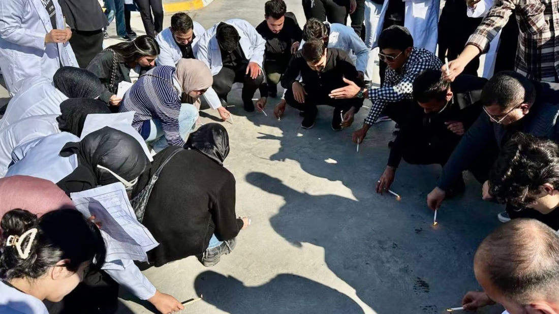 College students in Baqubah demand pedestrian bridge