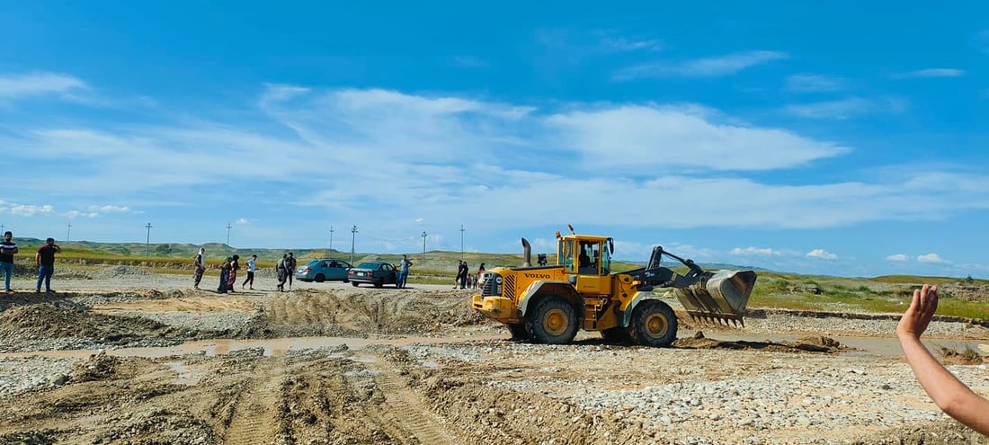 رێگاكه‌ى به‌ستى شه‌ڵغه‌ به‌شێوه‌یه‌كی كاتى چاككرایه‌وه‌