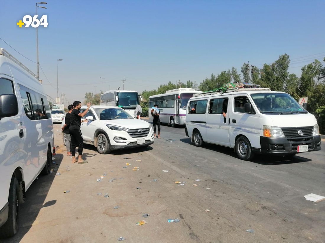 صور: مواكب أبو غرق مازالت تعمل.. وحتى عودة آخر زائر إلى مدينته