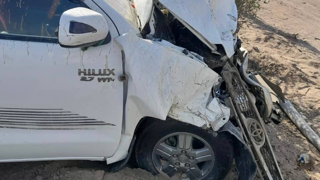 “رأس ثور” متهور يصدم سيارتي “بيك أب” في الشرش.. مصرع سائق وإصابة 4 آخرين