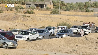 صور من الوداع الكبير لجثمان الشيخ عبد المنعم الهيتي.. استقبلته الأنبار من بغداد