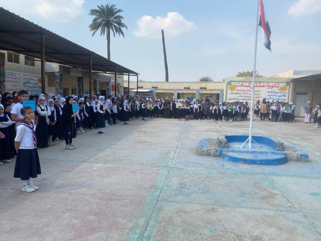 صور: ابتدائية البنات الوحيدة في هور رجب تكاد تنهار.. استغاثة بالآباء