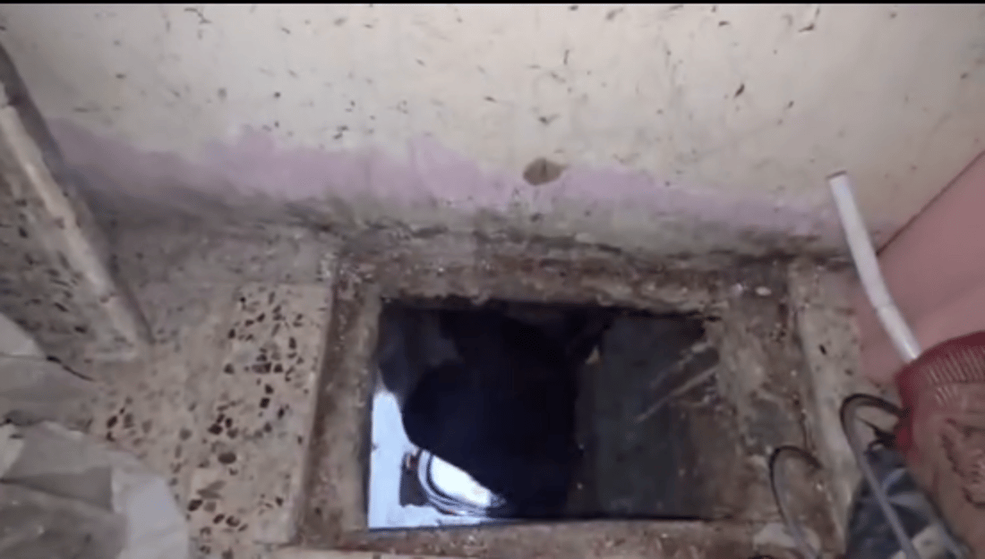Basra police find weapons tunnel inside wanted man’s house