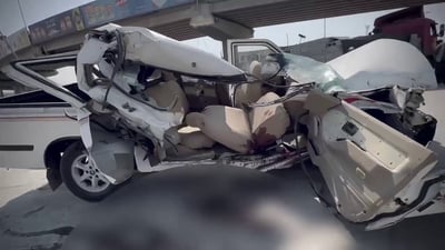 فيديو: حادث مروع على طريق كركوك – أربيل يودي بحياة شخص ويخلف 3 مصابين